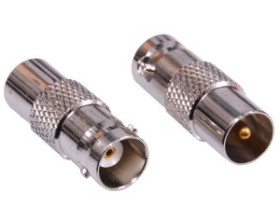 Adapter antenowy gniazdo BNC - wtyk antenowy TV - przejściówka