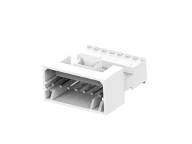 Złącze PCB 7 -pinowe raster: 2.54mm Gniazdo Pionowy Montaż na płytce