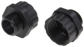 Adapter Do Dławnic Kablowych, M16 › M20, Materiał: Nylon 66, Kolor: Czarny,...