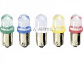 Żarówka 230V, BA9S bagnetowa biały LED