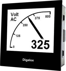 TDE Instruments Digalox DPM72-AV2 Miernik panelowy, cyfrowy