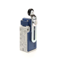 Łącznik L5 w obudowie z tworzywa, 1NC+1NO, krótka zagięta regulowana dźwignia z rolką z tworzywa, T0-L5K13MEP124