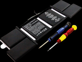 53864 Laptop battery for Apple MacBook Pro Retina, Li-Po, 6667 mAh