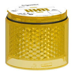 Moduł świetlny, kolumna świetlna, żółty, Ø70mm, błyskający, kolorowa soczewka, Harmony XVB7, XVB7C68