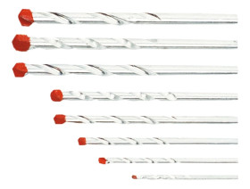 Wiertła do gazo-betonu 3-10 mm zestaw 8 elementów 60H508