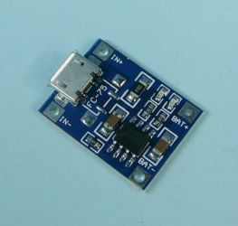 MODUŁ ŁADOWANIA AKU.Li-ION MICRO USB