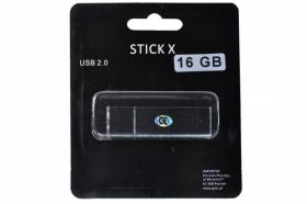 PENDRIVE 16GB ALUMINIUM CZARNY