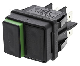 Nasadka przełącznika Zatrzaskowy DPDT, montaż panelowy Molveno