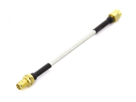 SMA M&amp;F 6GHz Semi-Flexible cable RG402 - 10cm