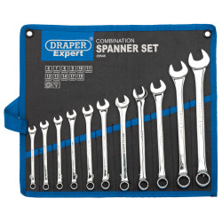 Draper 29545 11 Piece Metric Combination Spanner Set