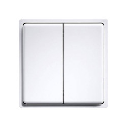 Eltako 30000262 Wireless Remote Max 30m 55x55mm Double Rocker