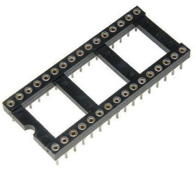 DIL 32 precyzyjna podstawka pod układ scalony THT