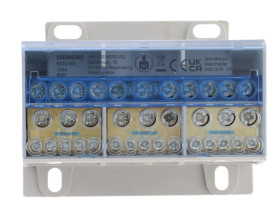 Blok rozdzielczy 125A 3P 690V 1x25-35mm2 4x16mm2 7x10mm2 DIN 5ST2502