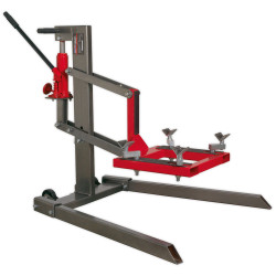 Sealey MCL500 Single Post Motorcycle Lift 450kg Capacity
