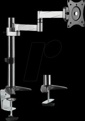 BP0076 Monitor mount, 13-27", aluminum, arm length: 396 mm