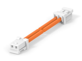 Kabel przewód-płytka, 300 V, raster: 2.5mm, 300mm, Pomarańczowy