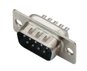 Wtyk DB9 prosty na kabel