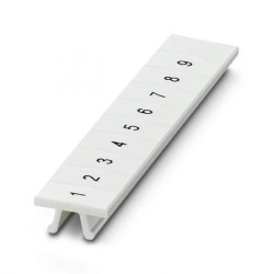 Oznacznik do zacisków 5mm /1-9/ biały ZB 5,LGS:1-9 1050127 /10szt./
