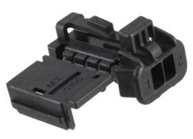 Złącze samochodowe 2-pinowe Molex -rzędowe Żeński 10A NSCC Montaż na kablu Połączenie zagniatane Obudowa złącza