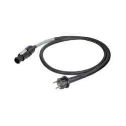Neutrik 1027578 Current Cable Black 1.50m PowerCON TRUE1 TOP Suitable for Stages
