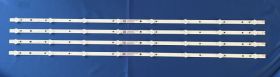 LISTWA LED LB43104 V0_02 8LED PHILIPS 43 cale (43inch) ORYGINAŁ (KOMPLET 4 LISTWY)