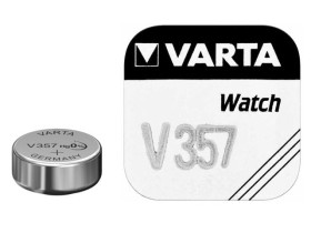 Bateria srebrowa 357, SR303, SR44W; Varta