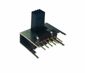 Przełącznik suwakowy kątowy, podwójny