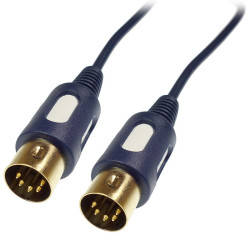 Kabel DIN5-DIN5 1m łezka VITALCO DIK20