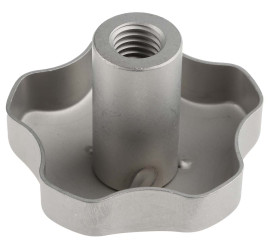 Pokrętło mocujące M12 długość gwintu: 21mm średnica pokrętła 60mm średnica gwintu: 12mm Z wieloma pokrętłami Otwór