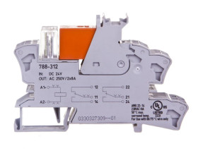 Przekaźnik interfejsowy 2P 8A 24V DC RT-2 AgNi 788-312