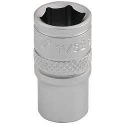 Draper Expert 16523 1/4&quot; Sq. Dr. Imperial Socket (11/32&quot;)