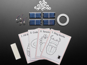 Adafruit Solar Bug Kit 2.0 from Brown Dog Gadgets - 4 Pack