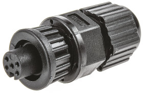 Złącze wielostykowe przemysłowe 5-pinowe Miniaturowe, panelowe Gniazdo Amphenol Industrial