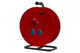 Rozgałęźnik na bębnie metalowym MAKARA-460 16A 5p, 2x230V IP44