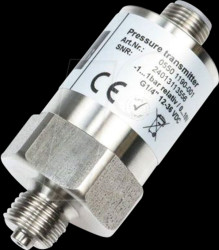 SHOP 0550 1290-005 Pressure transmitter G1/4", 0 - 4 bar relative, 20 mA, M12 conne