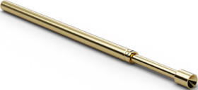 Standard test pin with probe, inner cone, Ø 1.37 mm, travel  6.4 mm, pitch 2.54 mm, L 33.3 mm, F10005B150G200