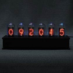 Pseudo Nixie Tube Clock for Raspberry Pi Zero [Discontinued]