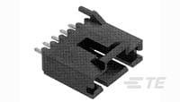 Wtyk PCB 6-pinowe raster: 2.54mm -rzędowe TE Connectivity Montaż na płytce