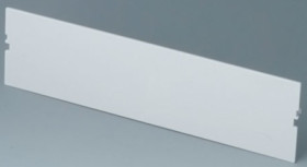 Front plate, PC, (W x H) 42 x 155 mm, light gray, B6605180