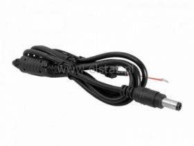Kabel DC do laptopa 2.5mm/5.5mm 1.2m