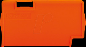 2002-1394 Separator plate, 2 mm thick, overhanging, orange