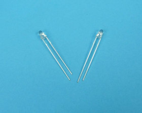 LED 3mm WA RGB WZK CLEAR 1999mcd 30ř