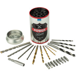 Draper 99802 Drill Bit &amp; S/Driver Bit Set Special Edition-Power Brew 22 Piece