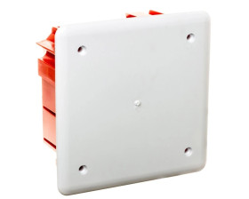 INSTALL-BOX Puszka instalacyjna p/t 95x95x50mm ceglasta 0261-01