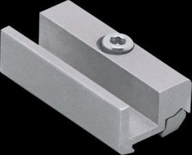 Mounting adapter, 13.3 x 25 x 8.2 mm for Bosch Rexroth pneumatic cylinder, E11893