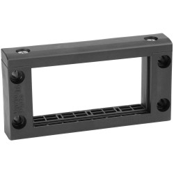 HellermannTyton 440-00002 VarioPlate Cable grommet halogen-free black.