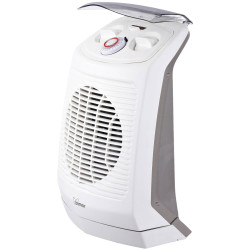 Bimar HF201 Fan Heater 20m&#xB2; White/Grey Programmable for Rooms &amp; Bathrooms