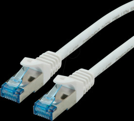 21152976 Patch cable Cat.6a S/FTP PiMF white 0.3m