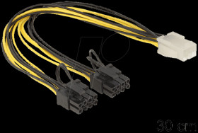 83433 PCI Express power supply 6-pin socket&gt;2 x 8-pin plug