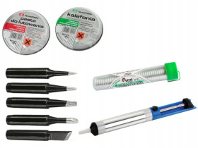 Zestaw odsysacz cyna kalafonia pasta groty 900M